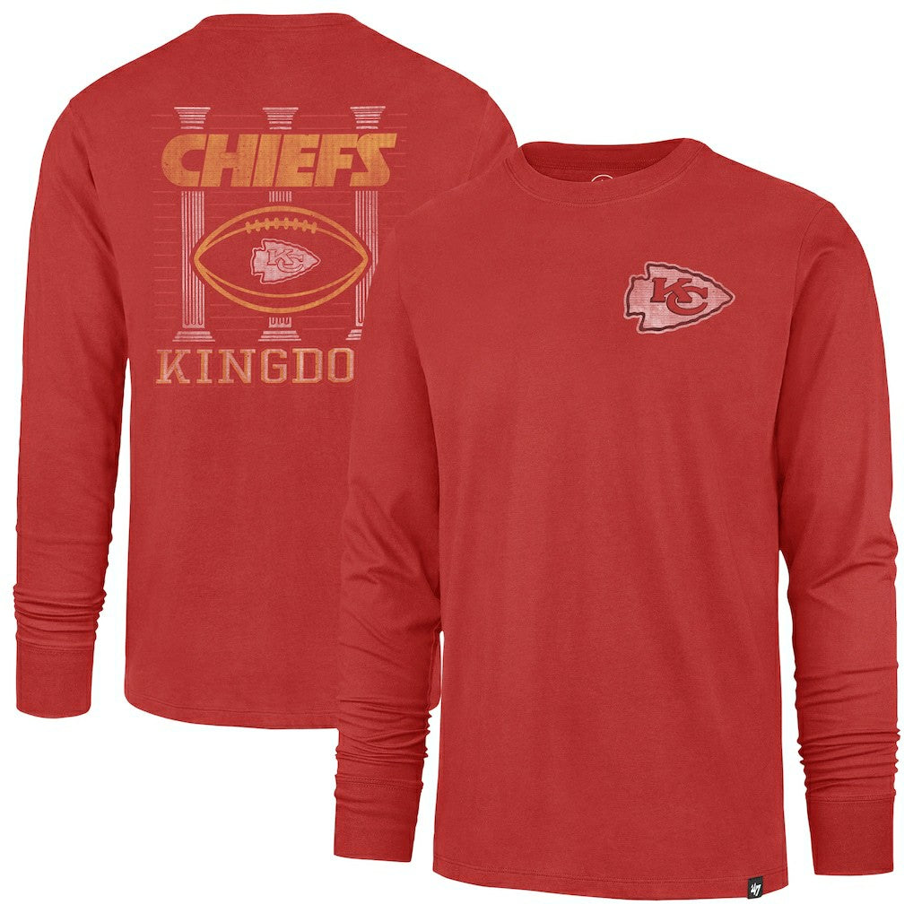 Kansas City Chiefs '47 Regional Backer Franklin Long Sleeve T-Shirt - Red - 47 brand