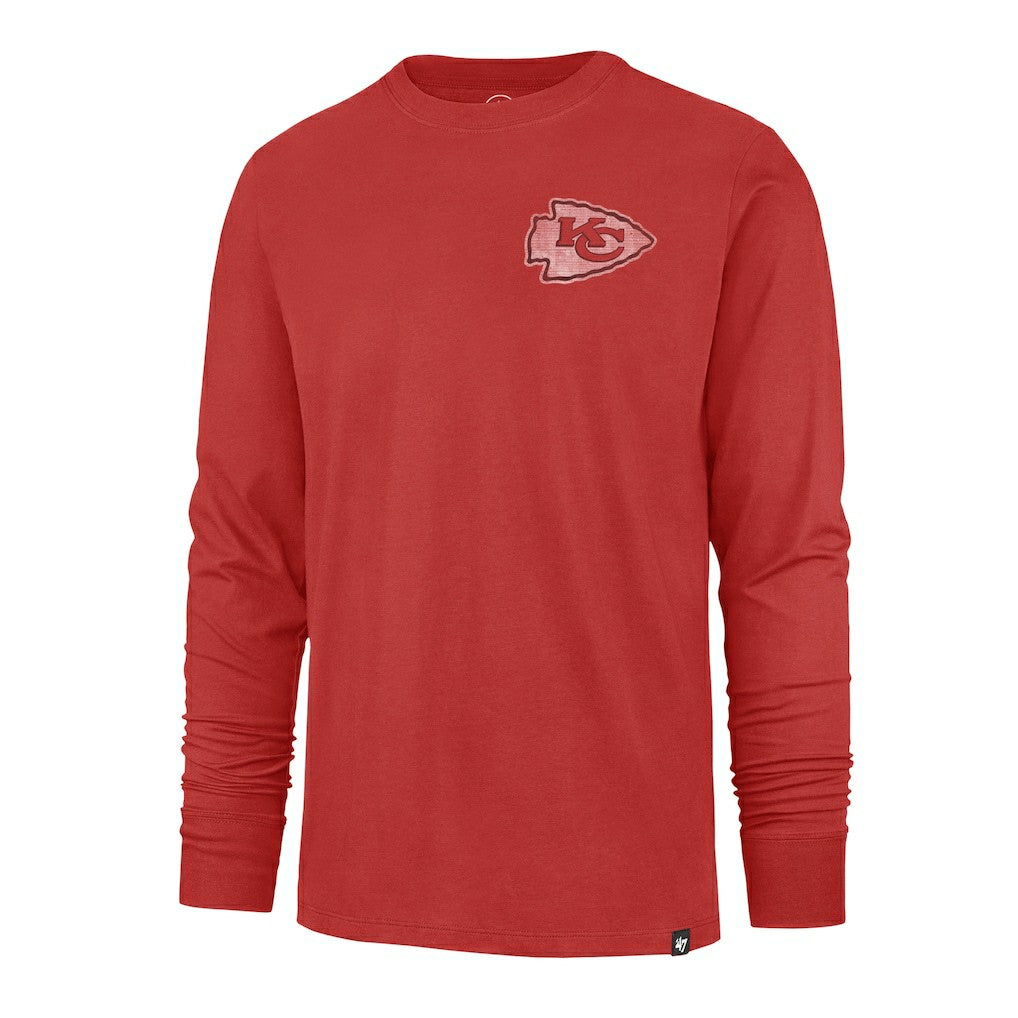 Kansas City Chiefs '47 Regional Backer Franklin Long Sleeve T-Shirt - Red - 47 brand
