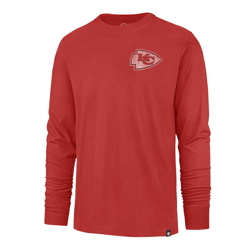 Kansas City Chiefs '47 Regional Backer Franklin Long Sleeve T-Shirt - Red - 47 brand