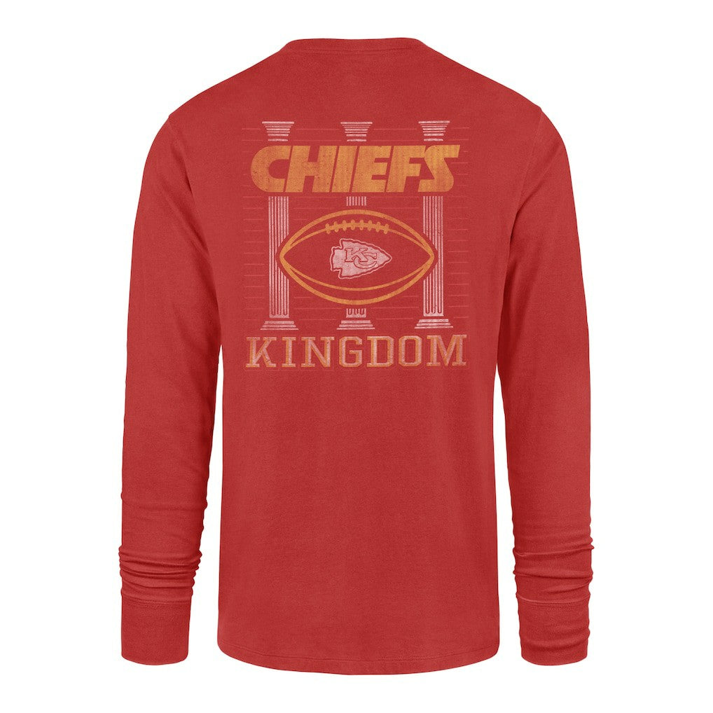 Kansas City Chiefs '47 Regional Backer Franklin Long Sleeve T-Shirt - Red - 47 brand