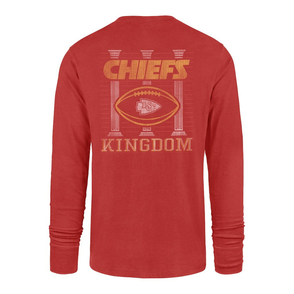 Kansas City Chiefs '47 Regional Backer Franklin Long Sleeve T-Shirt - Red - 47 brand