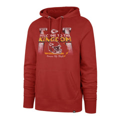 Kansas City Chiefs '47 Regional Headline Pullover Hoodie - Red - 47 brand