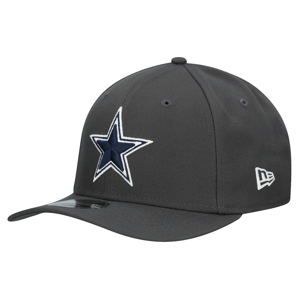 Dallas Cowboys New Era Main 9SEVENTY Adjustable Hat - Graphite - NFL