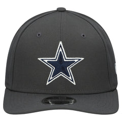 Dallas Cowboys New Era Main 9SEVENTY Adjustable Hat - Graphite - NFL