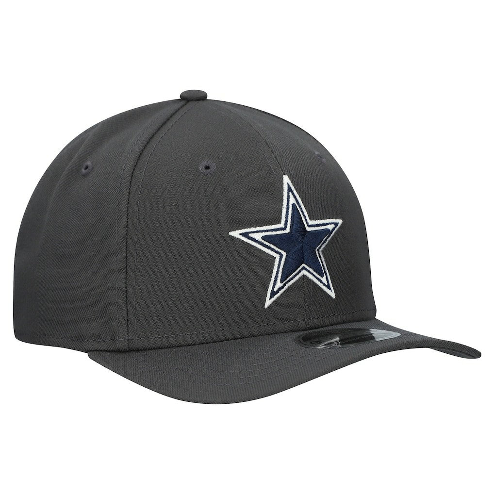 Dallas Cowboys New Era Main 9SEVENTY Adjustable Hat - Graphite - NFL