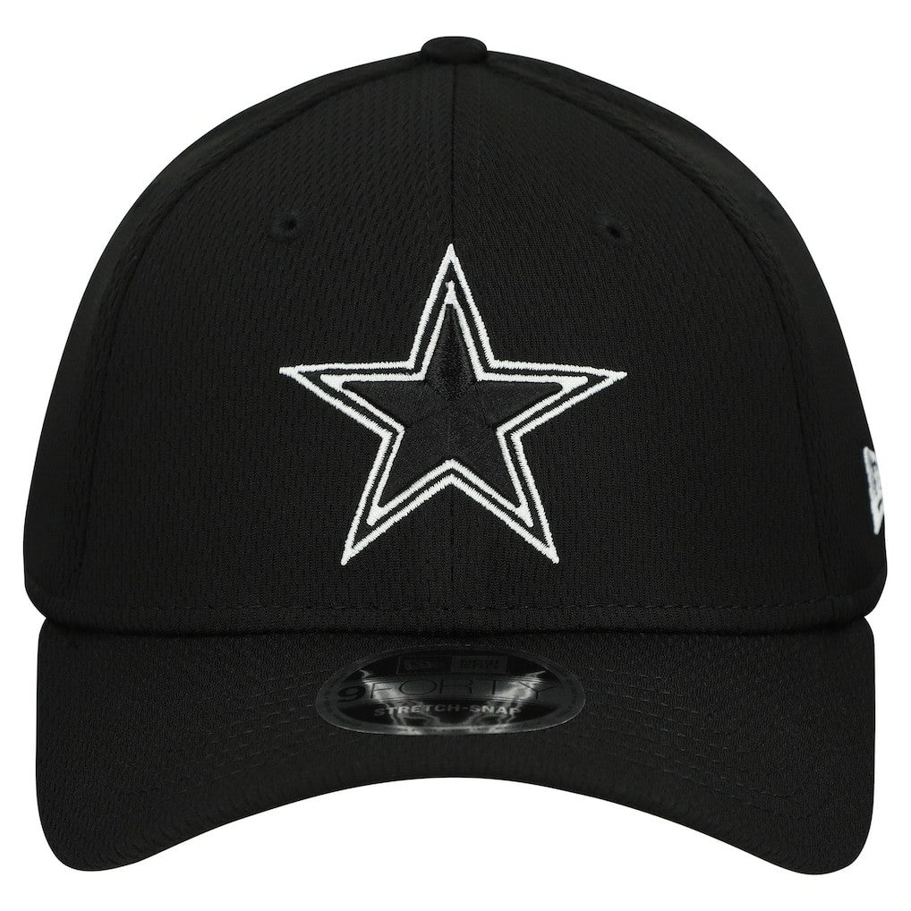 Dallas Cowboys New Era B-Dub 9FORTY Adjustable Hat - Black - NFL