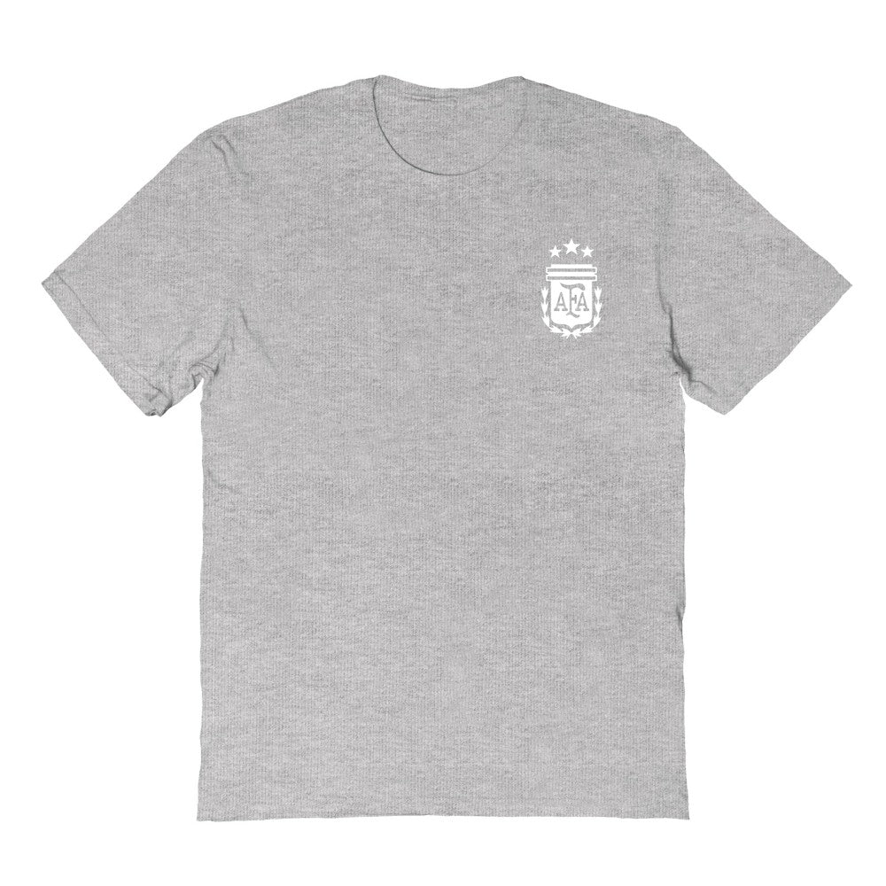 Argentina National Team Vive La Fete Women's Impressions Artwork T-Shirt Heather Gray