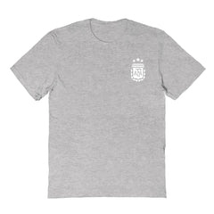 Argentina National Team Vive La Fete Women's Impressions Artwork T-Shirt Heather Gray
