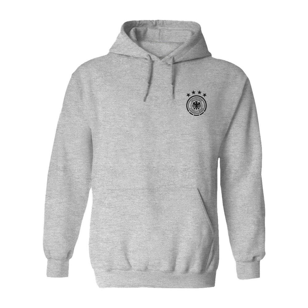 Germany National Team Vive La Fete Women's Color Badge Pullover Hoodie Heather Gray