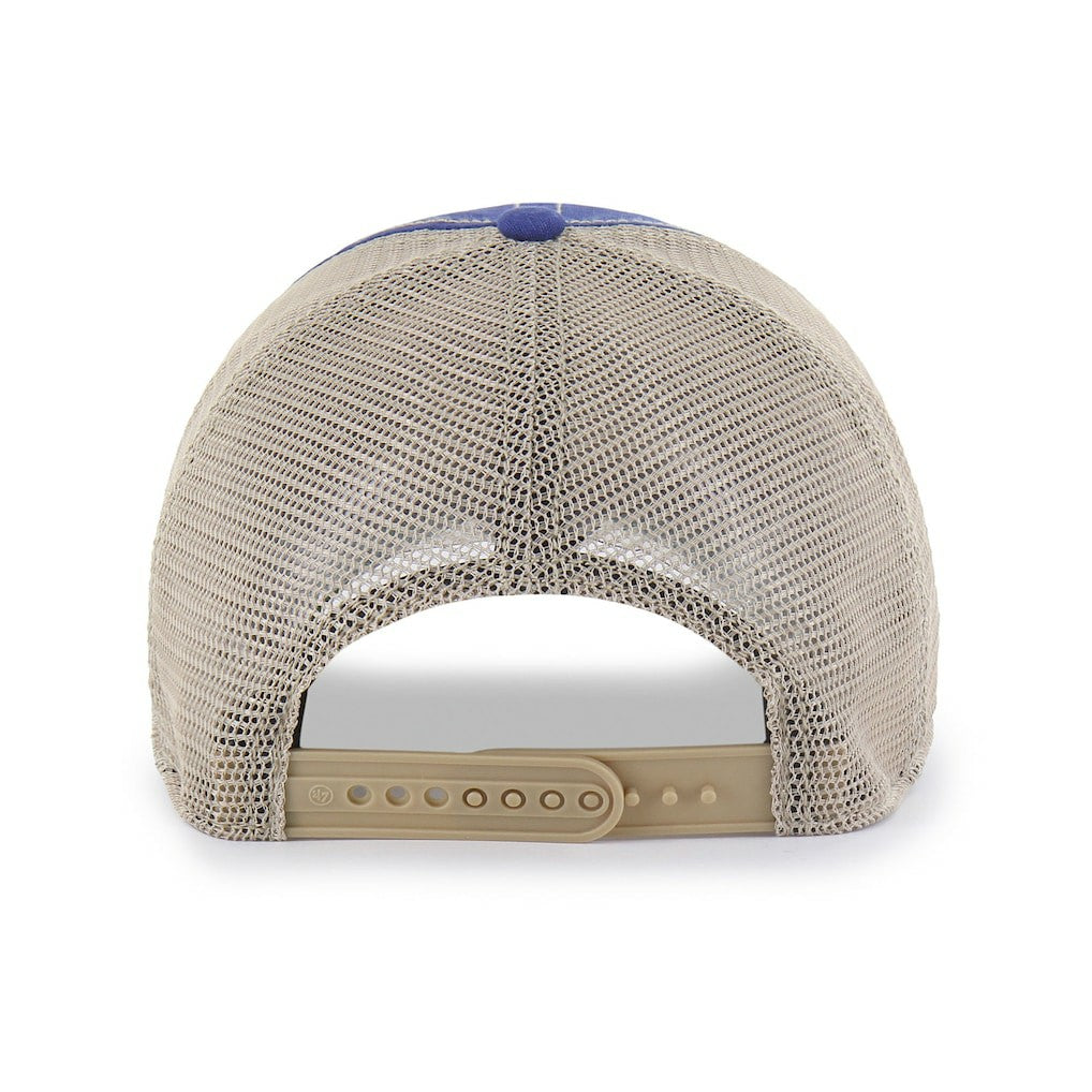47 brand Golden State Warriors '47 Wabash Patch Clean Up Adjustable Hat Royal/Tan