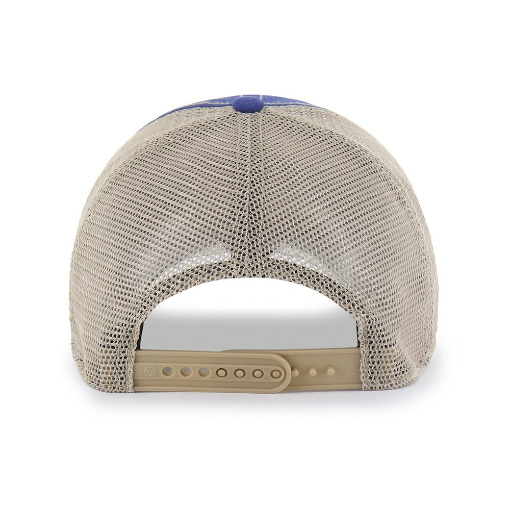 47 brand Golden State Warriors '47 Wabash Patch Clean Up Adjustable Hat Royal/Tan