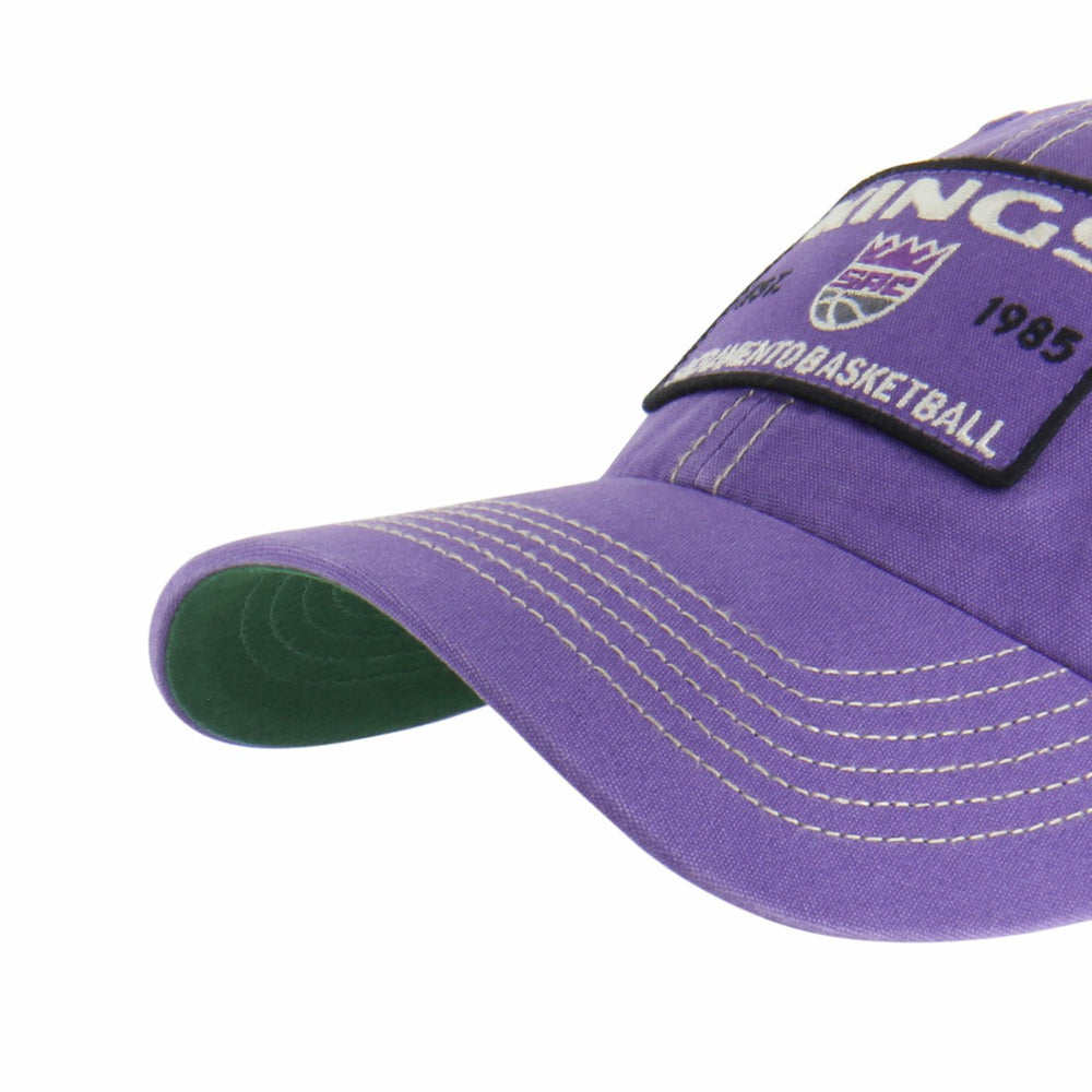 47 brand Sacramento Kings '47 Wabash Patch Clean Up Adjustable Hat Purple/Tan