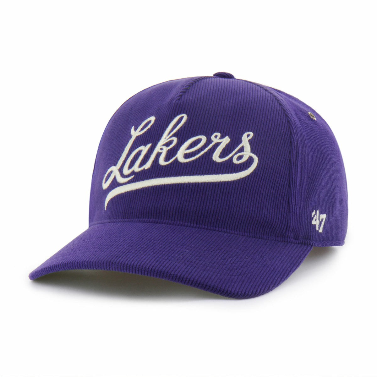 47 brand Los Angeles Lakers '47 Golden Age Relaxed Corduroy Hitch Adjustable Hat Purple