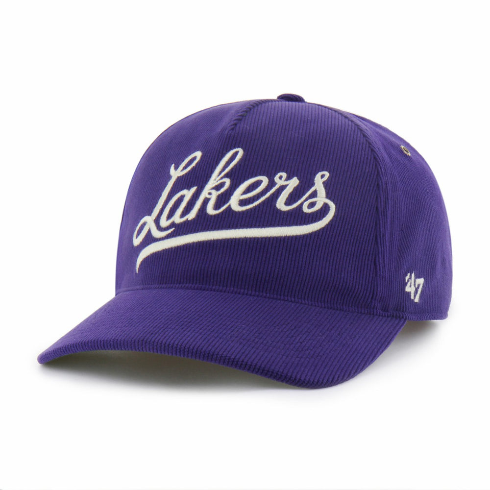 47 brand Los Angeles Lakers '47 Golden Age Relaxed Corduroy Hitch Adjustable Hat Purple