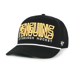 Pittsburgh Penguins '47 Byline Hitch Adjustable Hat - Black | 47 brand on sale