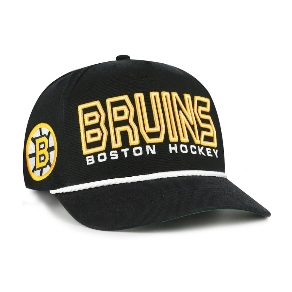 Boston Bruins '47 Byline Hitch Adjustable Hat - Black | 47 brand sale