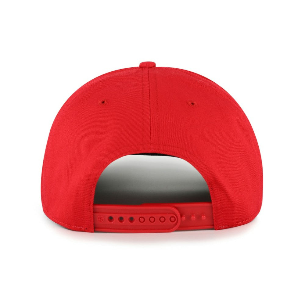 Chicago Blackhawks '47 Byline Hitch Adjustable Hat - Red | 47 brand Lifestyle