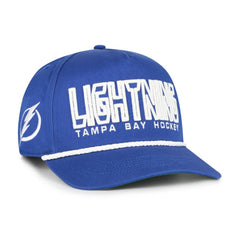 Tampa Bay Lightning '47 Byline Hitch Adjustable Hat - Blue | 47 brand Lifestyle