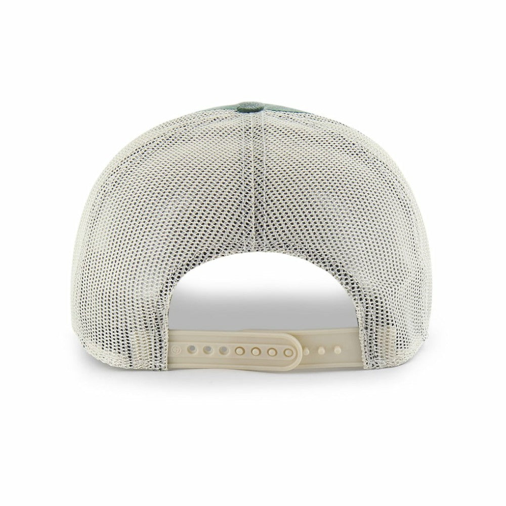 Minnesota Wild '47 Canteen Pigment Dyed Patch Trucker Adjustable Hat - Green | 47 brand discount