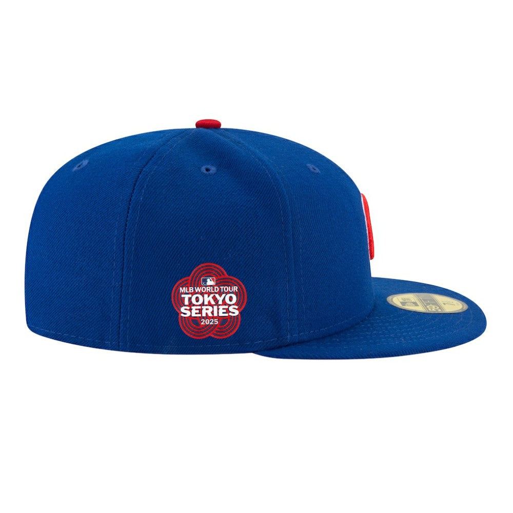 Chicago Cubs New Era 2025 MLB World Tour: Tokyo Series Side Patch 59FIFTY Fitted Hat Near Me