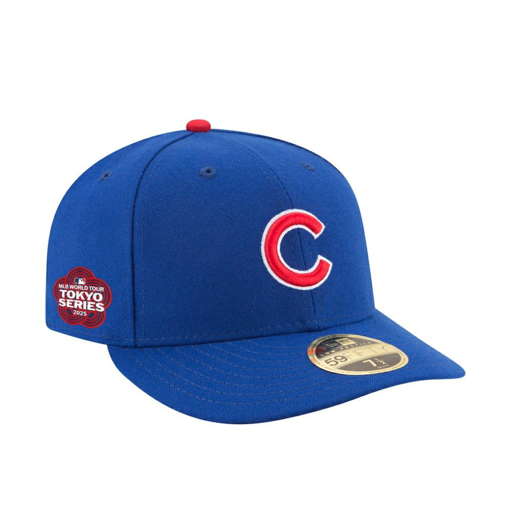 Chicago Cubs New Era 2025 MLB World Tour: Tokyo Series Side Patch Low Profile 59FIFTY Fitted Hat Discount