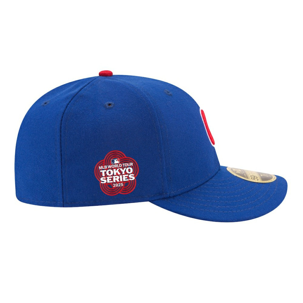 Chicago Cubs New Era 2025 MLB World Tour: Tokyo Series Side Patch Low Profile 59FIFTY Fitted Hat Discount