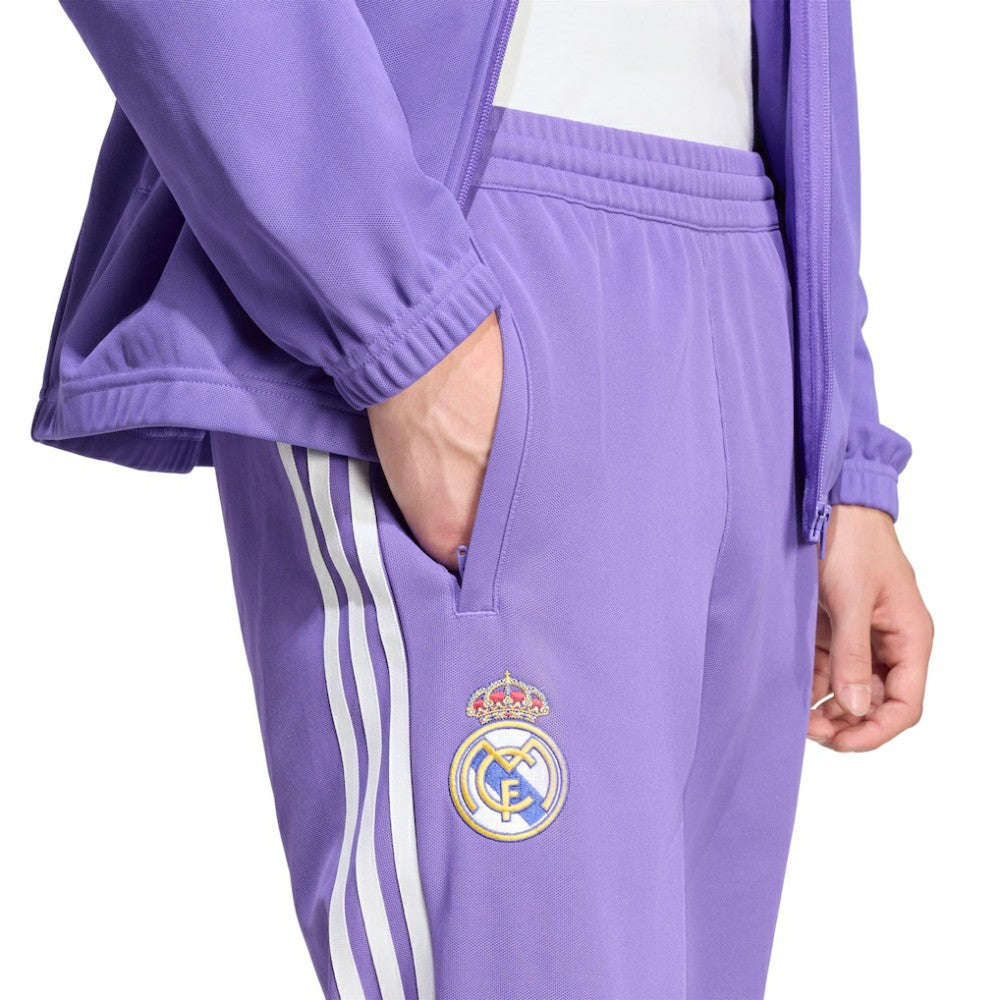 Adidas - Real Madrid Lifestyler Track Pants - Purple