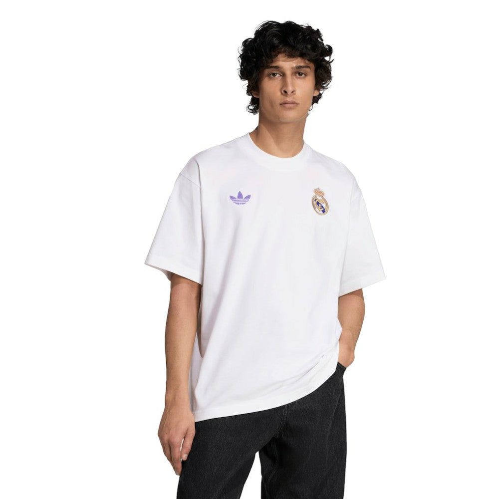 Adidas - Real Madrid Lifestyler T-Shirt - White