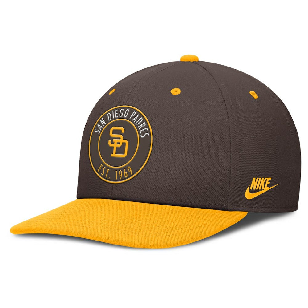 San Diego Padres Nike Cooperstown Collection Pro Dri-FIT Snapback Hat Discount