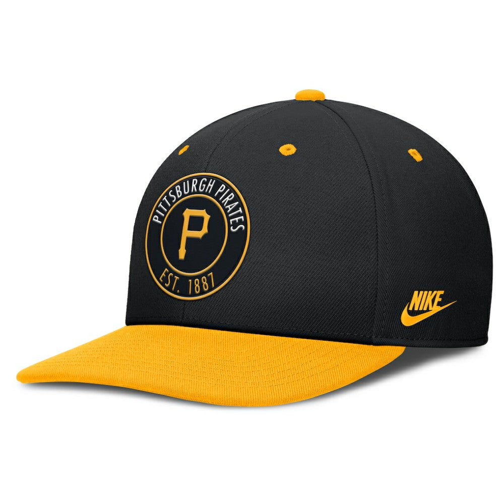 Pittsburgh Pirates Nike Cooperstown Collection Pro Dri-FIT Snapback Hat for sale