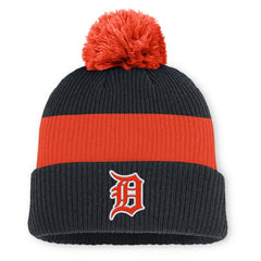 Detroit Tigers Nike Cooperstown Collection Peak Standard Cuffed Knit Hat with Pom Online