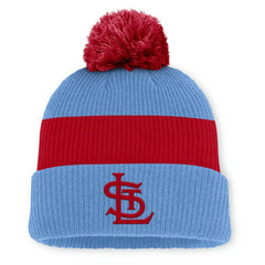 St. Louis Cardinals Nike Cooperstown Collection Peak Standard Cuffed Knit Hat with Pom Online