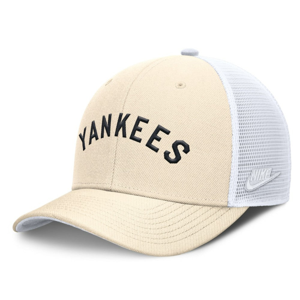 New York Yankees Nike Cooperstown Collection Dri-FIT Rise Trucker Adjustable Hat Discount