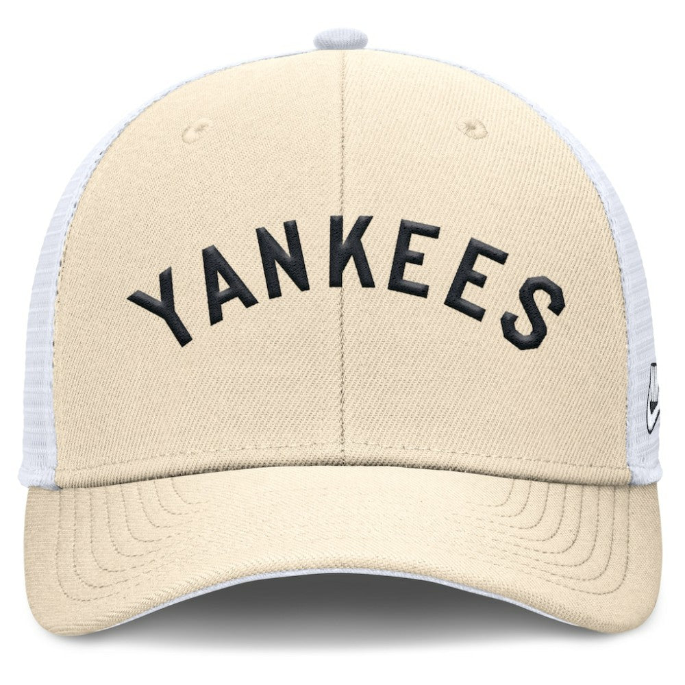 New York Yankees Nike Cooperstown Collection Dri-FIT Rise Trucker Adjustable Hat Discount