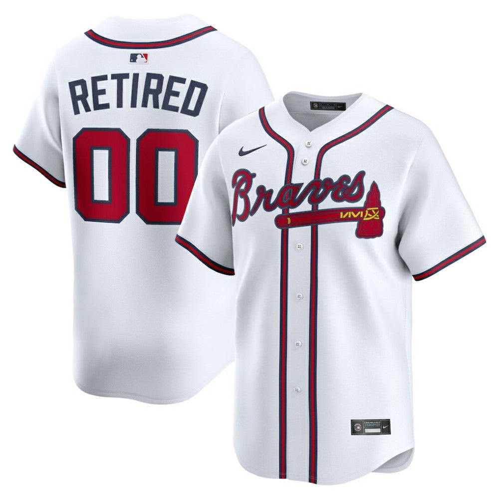Atlanta Braves Nike Home Limited Pick-A-Player Retired Roster Jersey Near Me