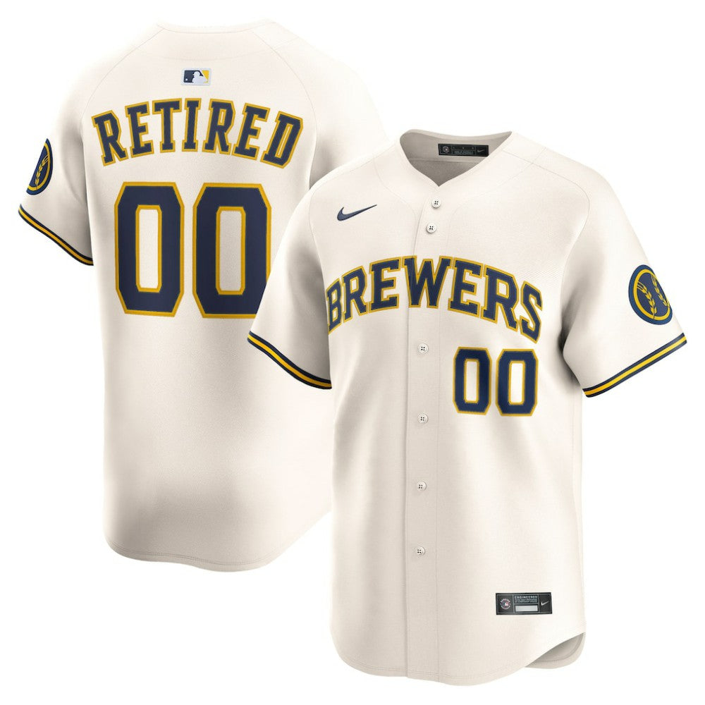 Milwaukee Brewers Nike Home Limited Pick-A-Player Retired Roster Jersey Discount