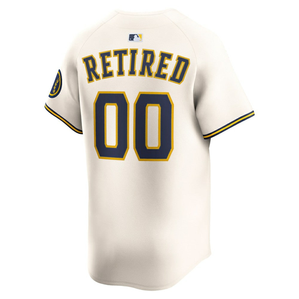 Milwaukee Brewers Nike Home Limited Pick-A-Player Retired Roster Jersey Discount