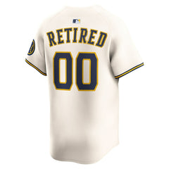 Milwaukee Brewers Nike Home Limited Pick-A-Player Retired Roster Jersey Discount