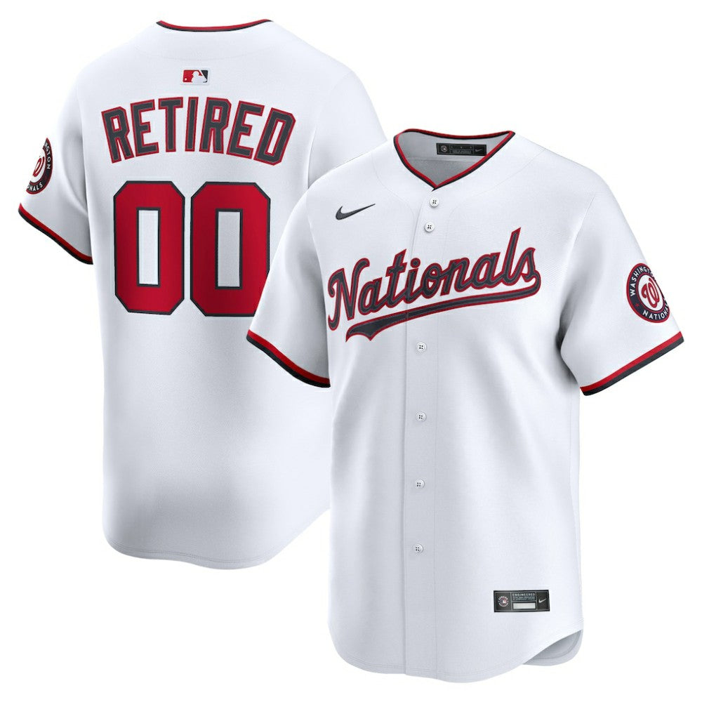 Washington Nationals Nike Home Limited Pick-A-Player Retired Roster Jersey Sale