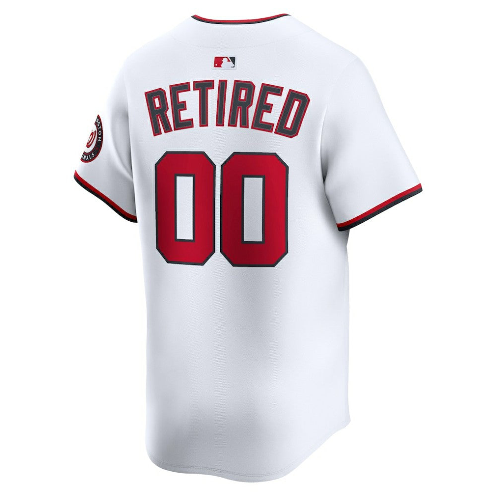 Washington Nationals Nike Home Limited Pick-A-Player Retired Roster Jersey Sale