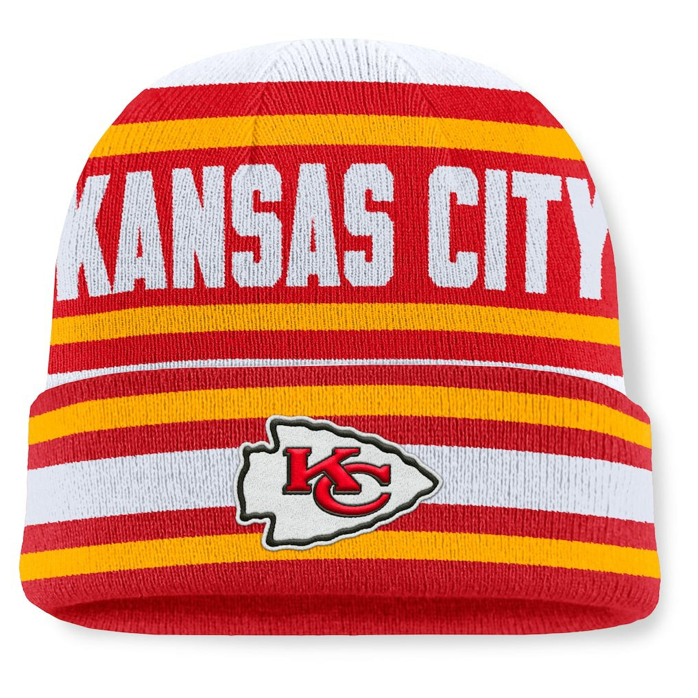 Kansas City Chiefs Center Cuffed Knit Hat - Red - Fanatics