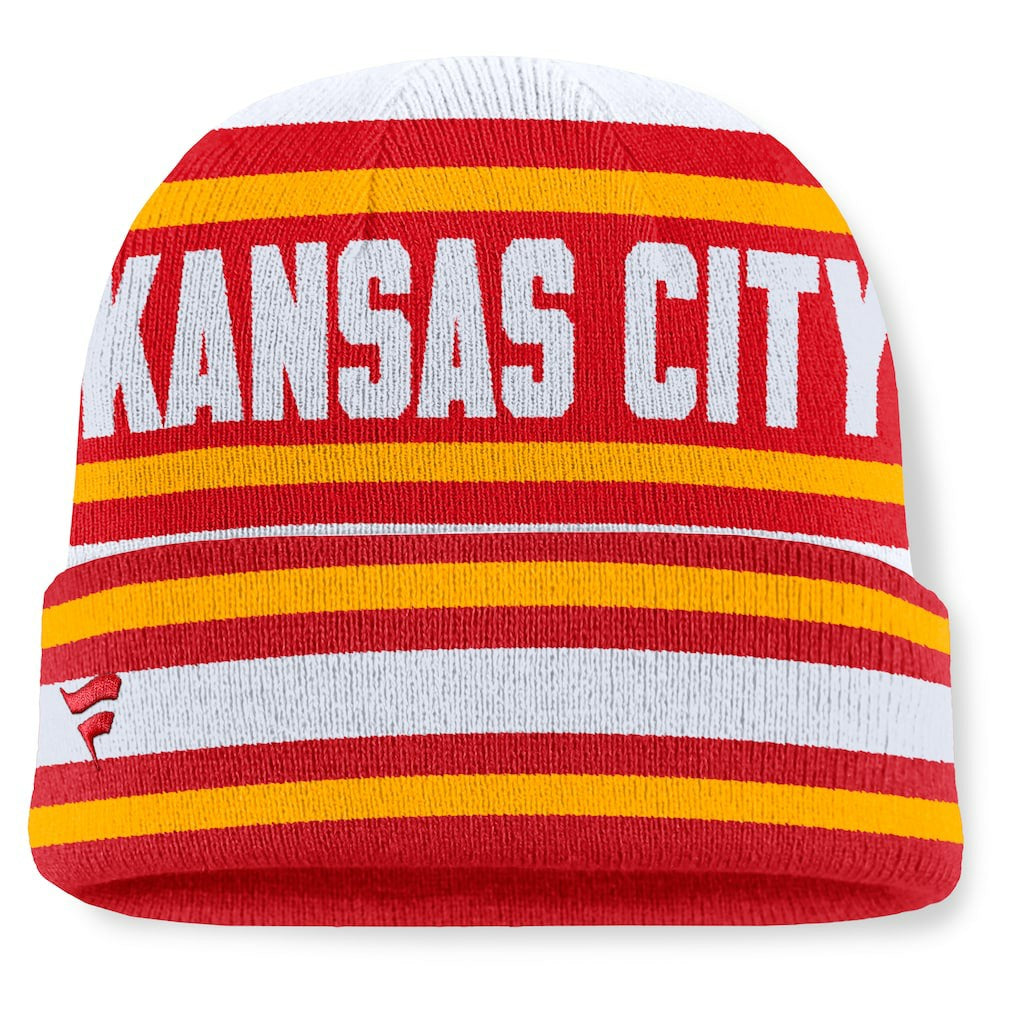 Kansas City Chiefs Center Cuffed Knit Hat - Red - Fanatics