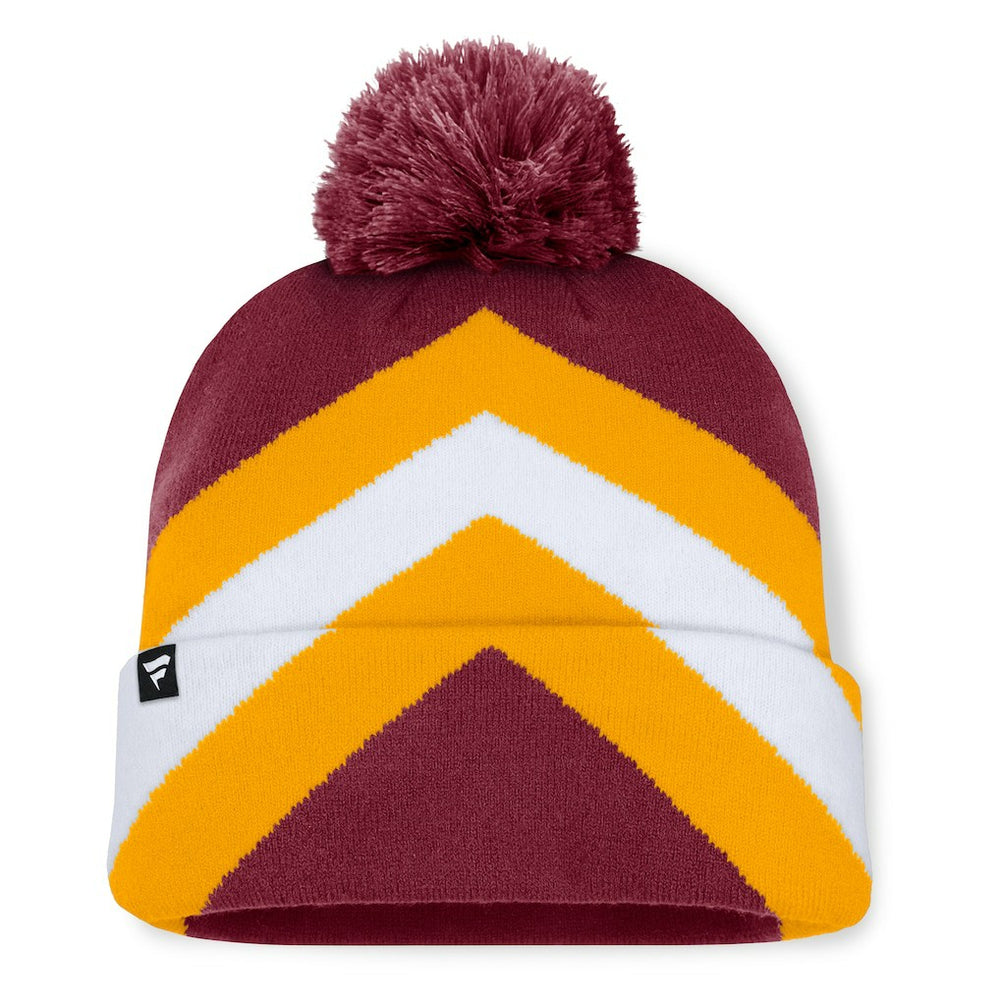 Washington Commanders Women's Cornerback Cuffed Knit Hat with Pom - Burgundy - Fanatics