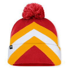 Kansas City Chiefs Women's Cornerback Cuffed Knit Hat with Pom - Red - Fanatics