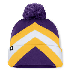 Minnesota Vikings Women's Cornerback Cuffed Knit Hat with Pom - Purple - Fanatics