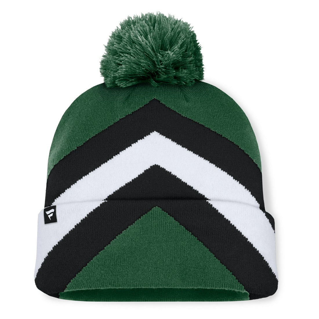 New York Jets Women's Cornerback Cuffed Knit Hat with Pom - Green - Fanatics