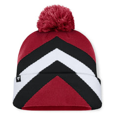San Francisco 49ers Women's Cornerback Cuffed Knit Hat with Pom - Scarlet - Fanatics