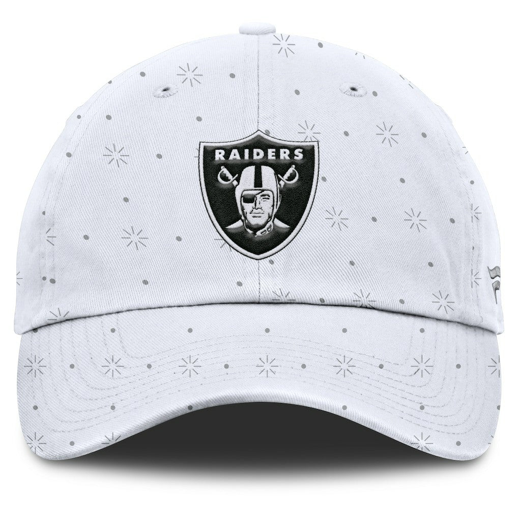 Las Vegas Raiders Women's Neutral Zone Adjustable Hat - White - Fanatics