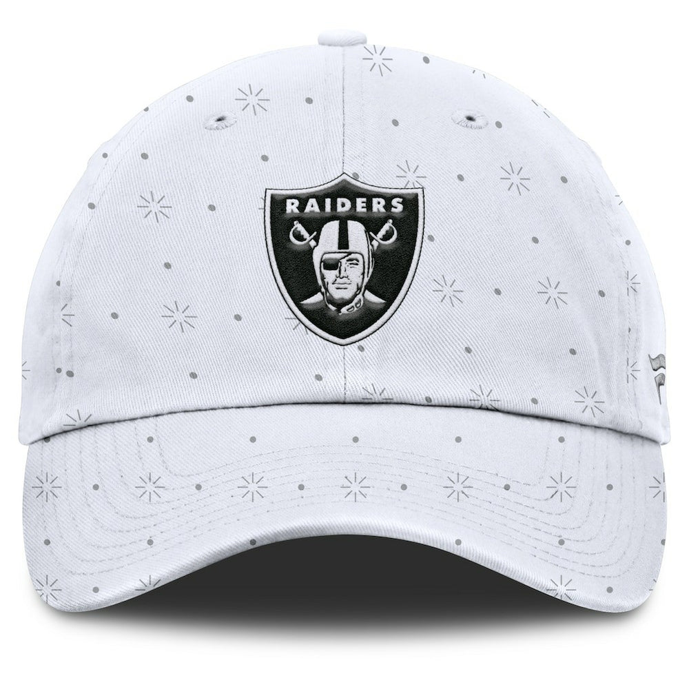Las Vegas Raiders Women's Neutral Zone Adjustable Hat - White - Fanatics