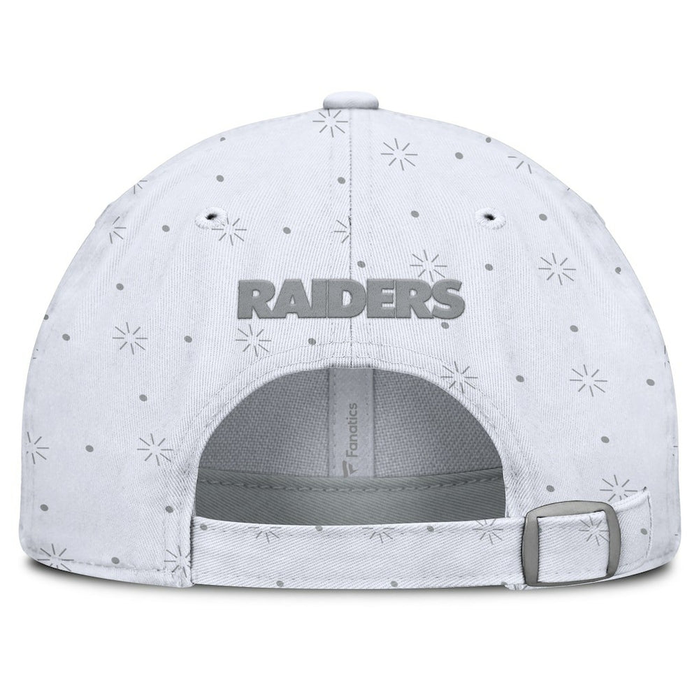 Las Vegas Raiders Women's Neutral Zone Adjustable Hat - White - Fanatics